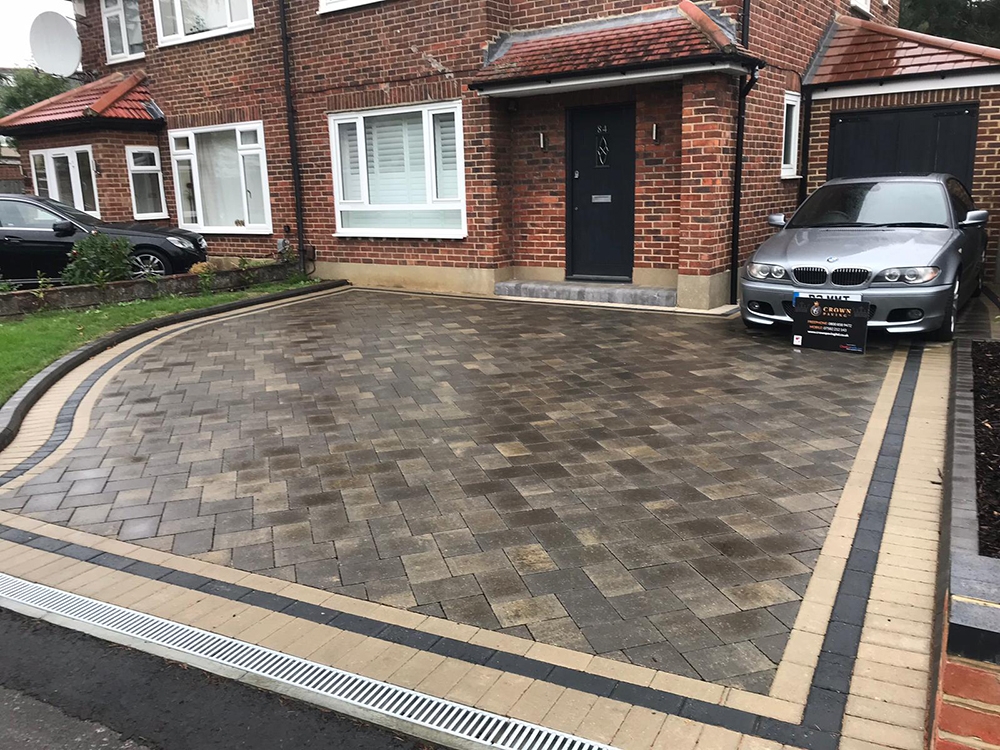 Block paving driveway Block paving driveway