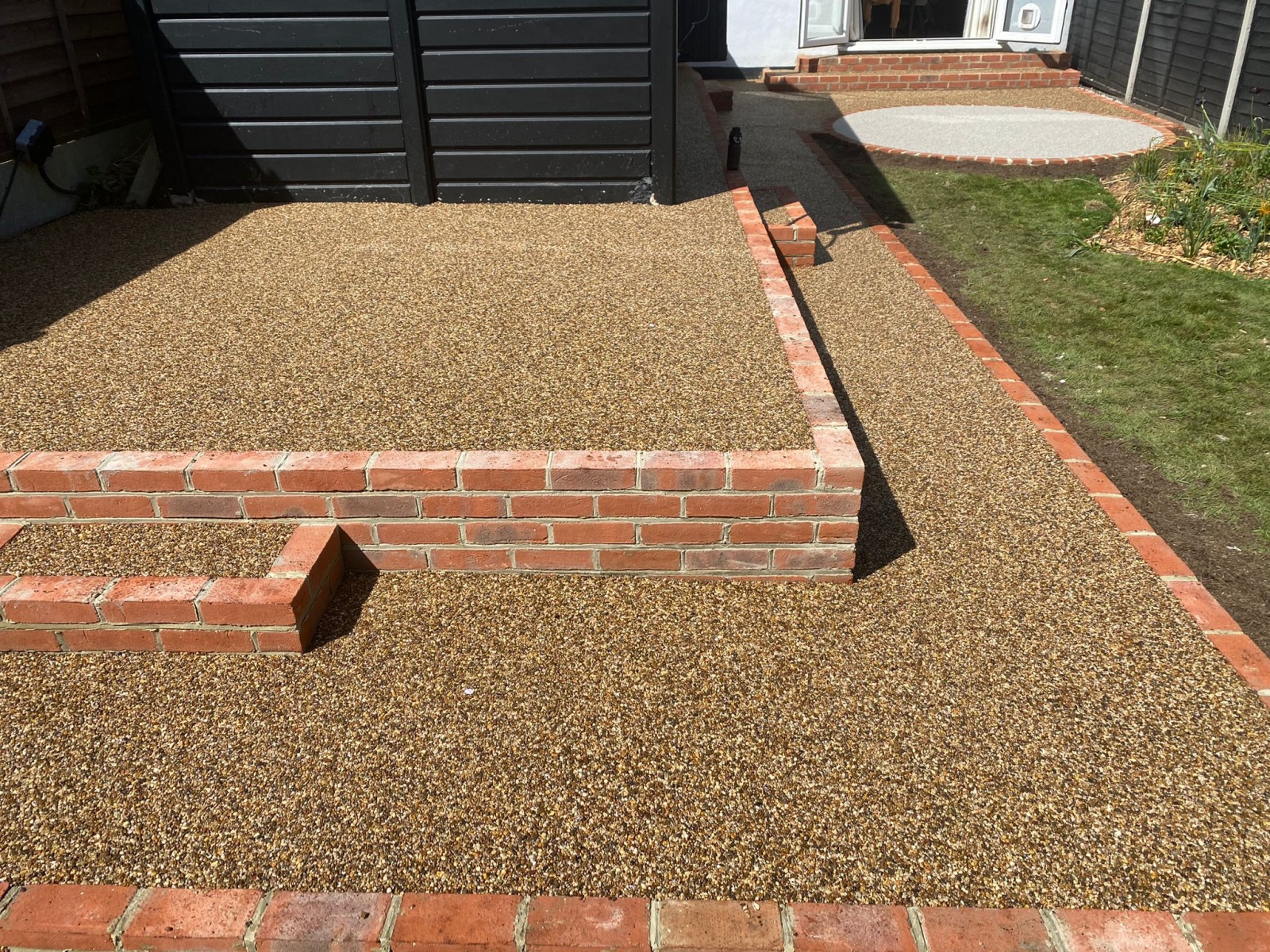 Resin Bound rear patio Resin Bound rear patio